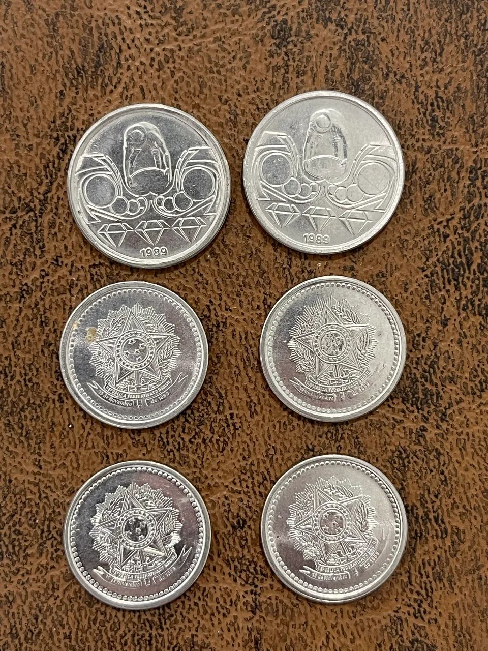 Lote moedas antigas 10 centavos - Foto 3
