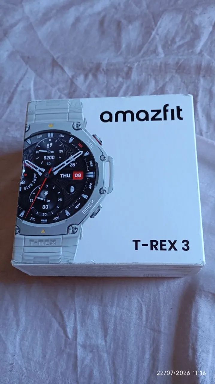 Relógio amazfit T-Rex 3