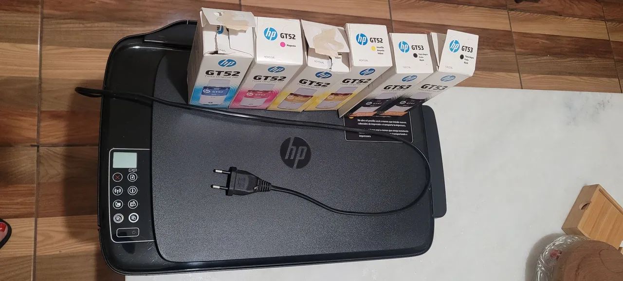 IMPRESSORA HP colorida, impressora, copiadora e faz com conexão wireless - Foto 4