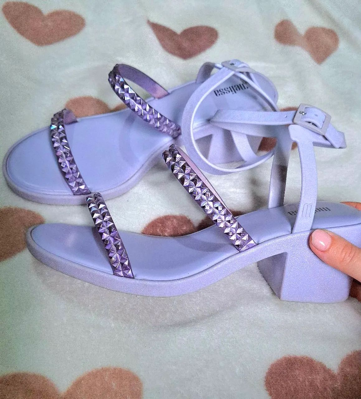 Melissa Glowing Heel em perfeito estado 