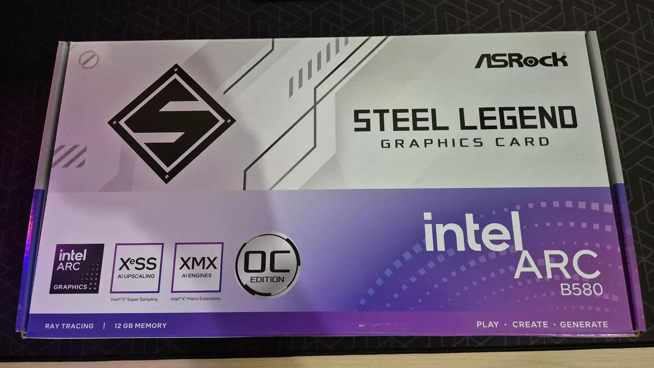 Intel Arc B580 12GB Steel Legend