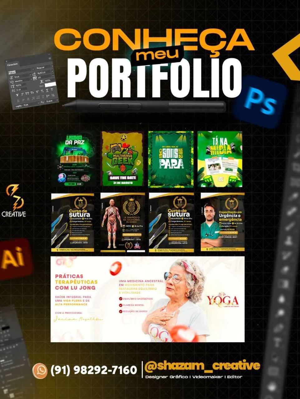 DESIGNER GRAFICO | VIDEOMAKER | EDITOR - Foto 5