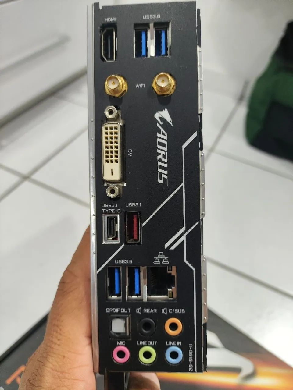 Placa mãe B450 Aorus Pro Wifi  - Foto 3