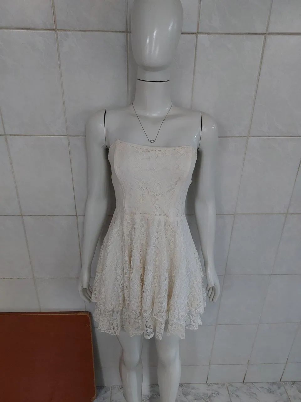 Vestido Branco - Tamanho G