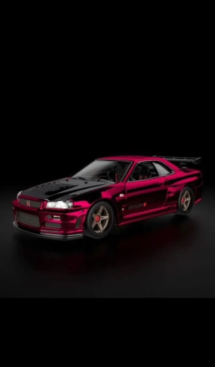 SKYLINE GT-R BNR34 RLC レッドラインクラブ 4個セット Hot Wheels Red Line Club (RLC) - 2024 Selections Car: Nissan