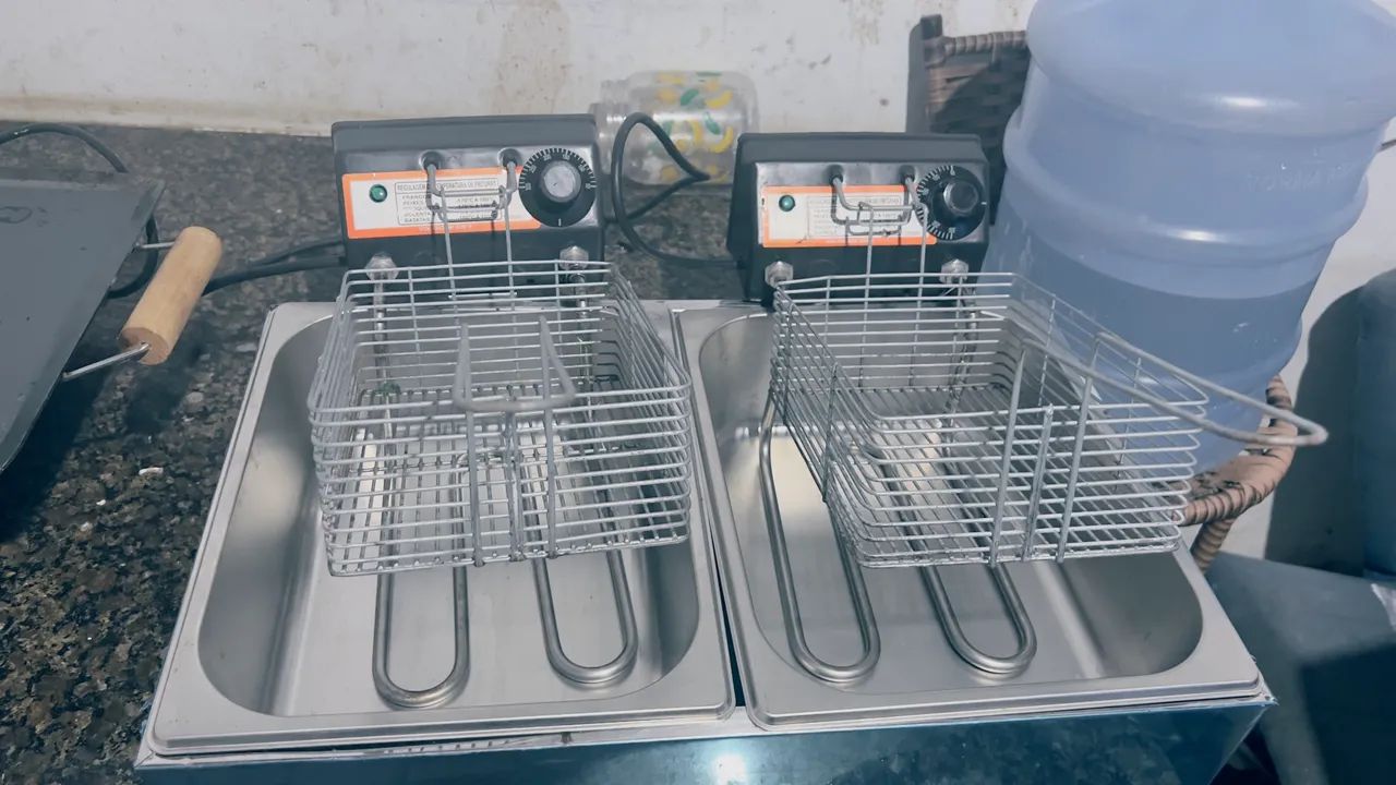 Fritadeira,cilindro e chapa - Foto 4