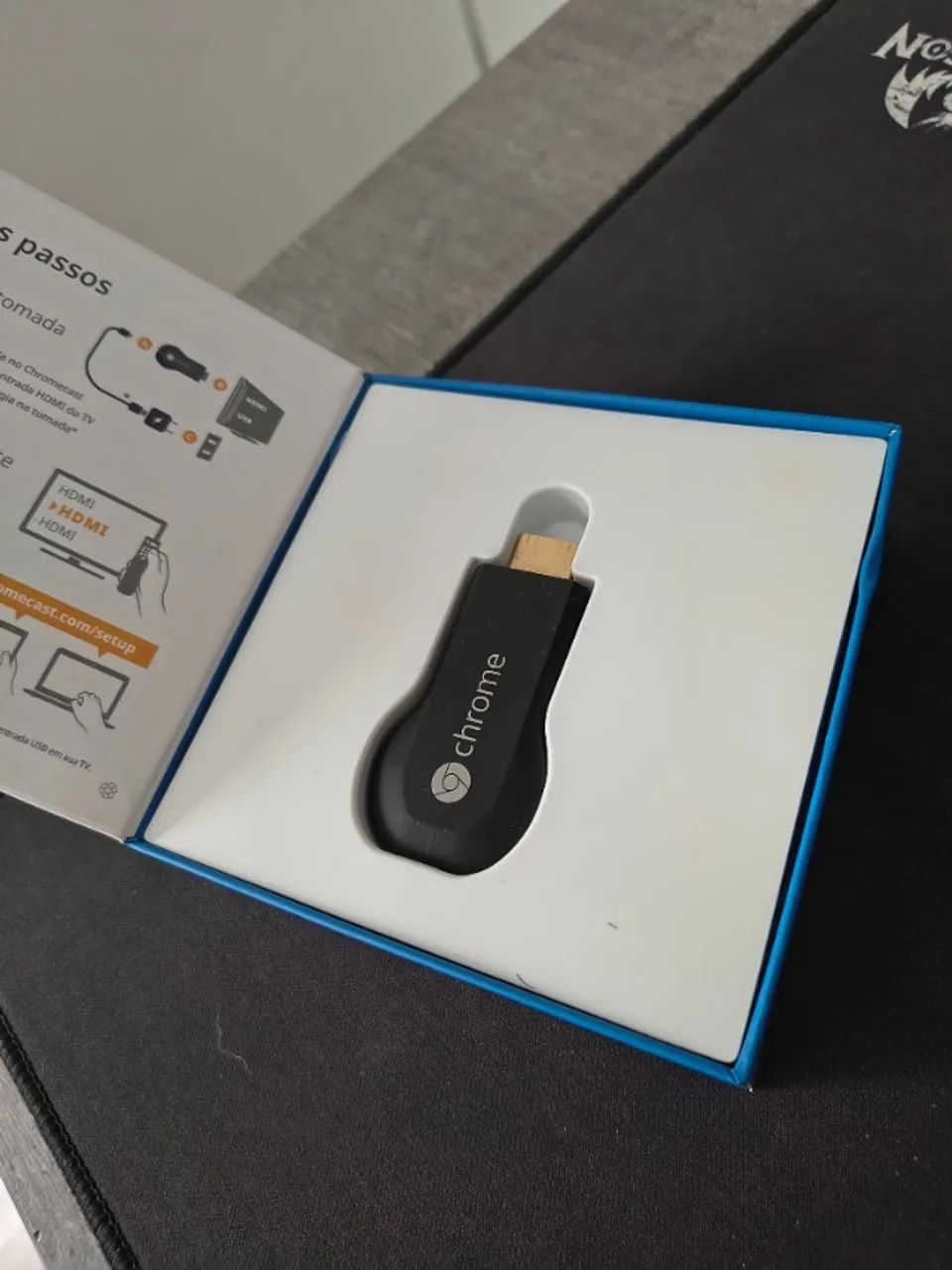 Google Chromecast 1a Geração Full Hd - na caixa - Dispositivos de