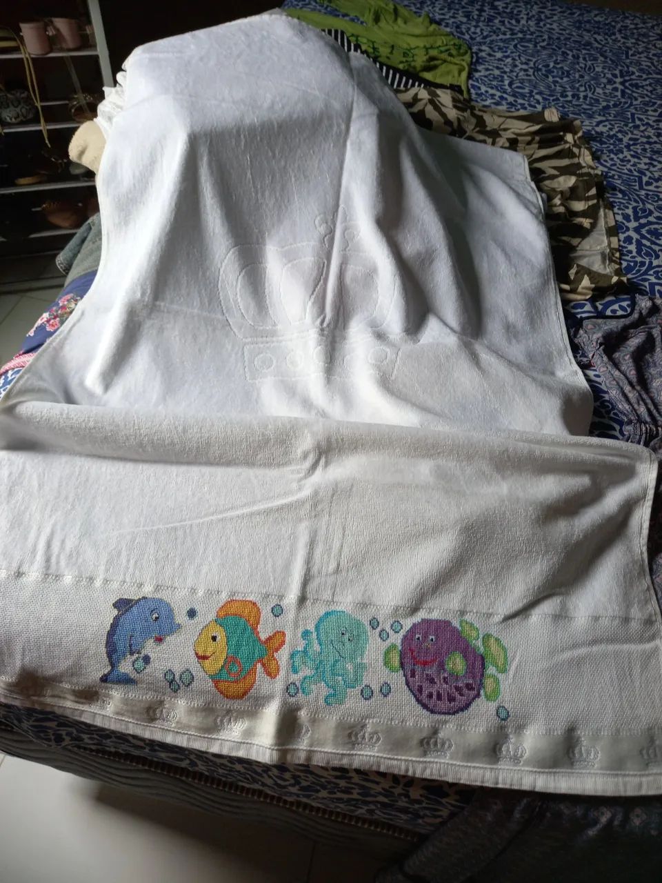 toalha de banho infantil