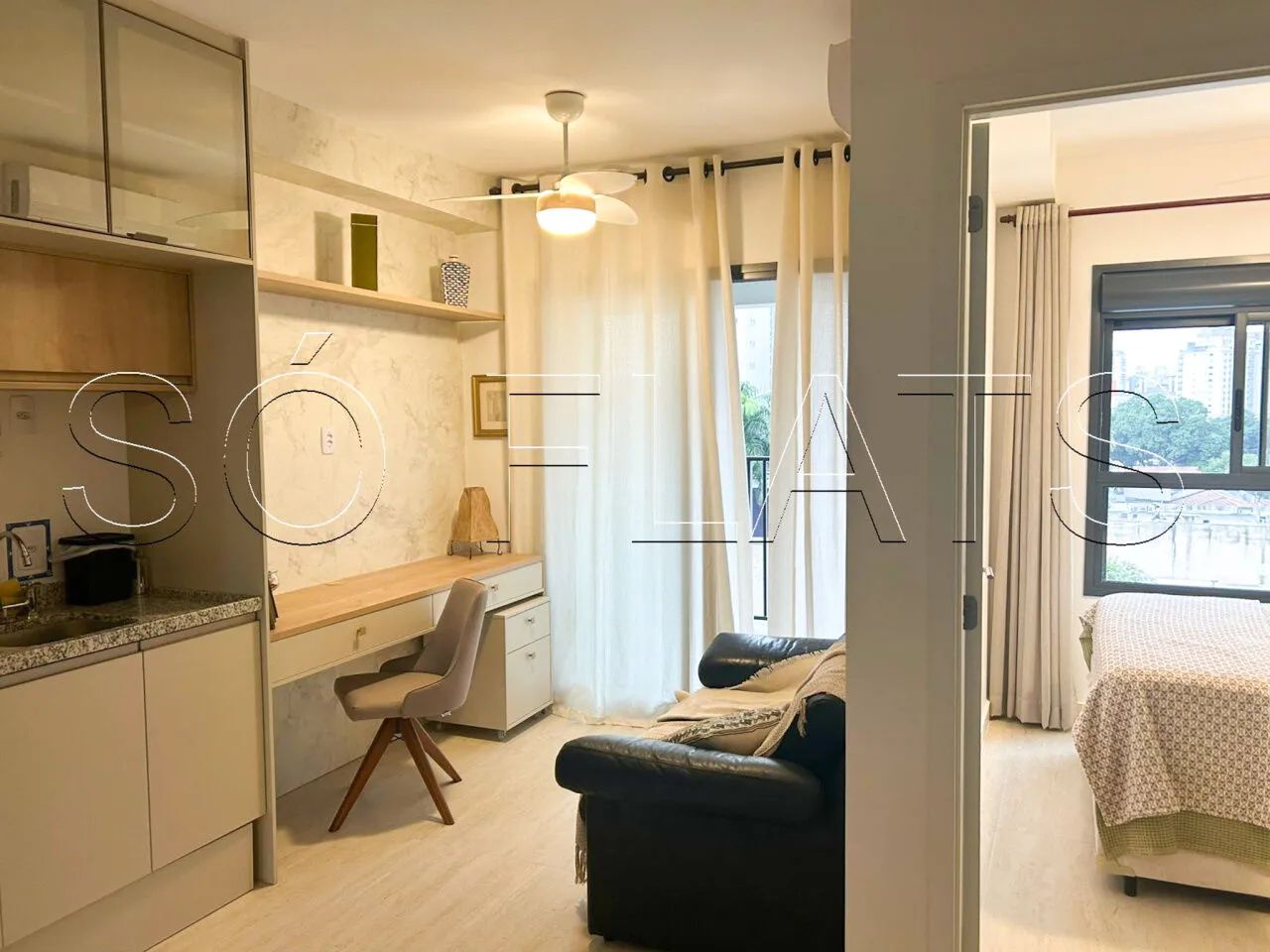Residencial Kronos, apto disponível para venda com 30m² e 1 dormitório