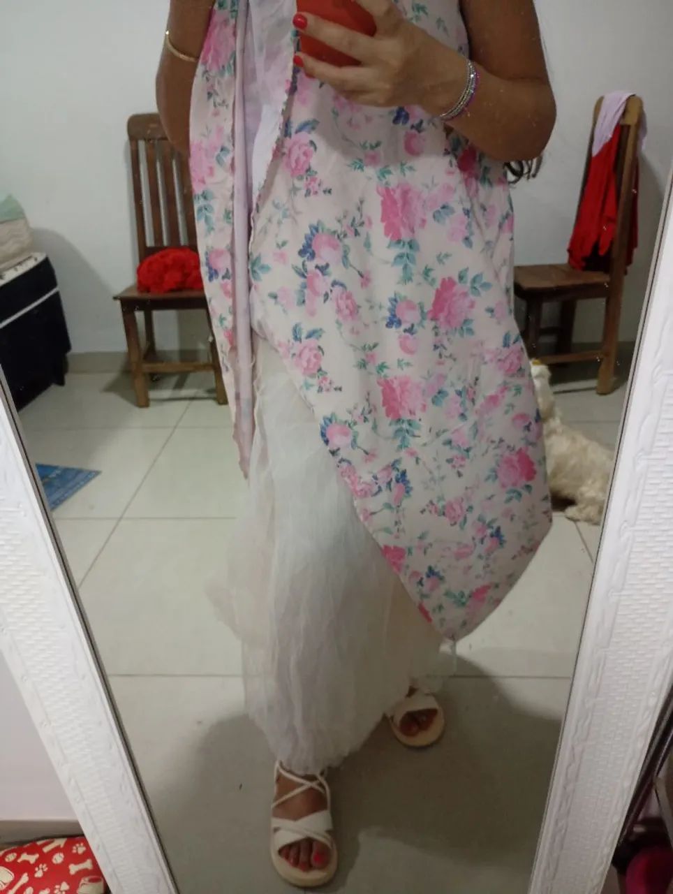 Conjunto estampado rosé floral  - Foto 4