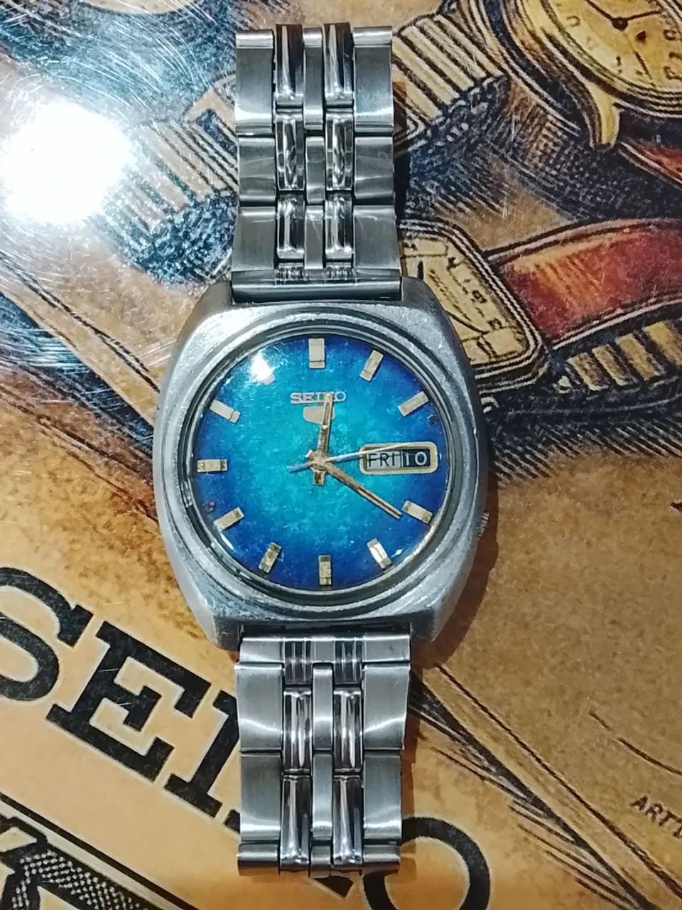 Relógio Seiko 5 automático  - Foto 3