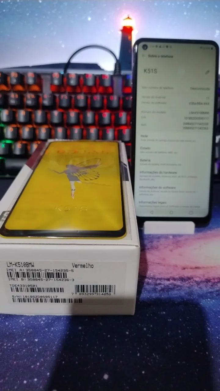 Celular LG K51s Vermelho - Foto 4