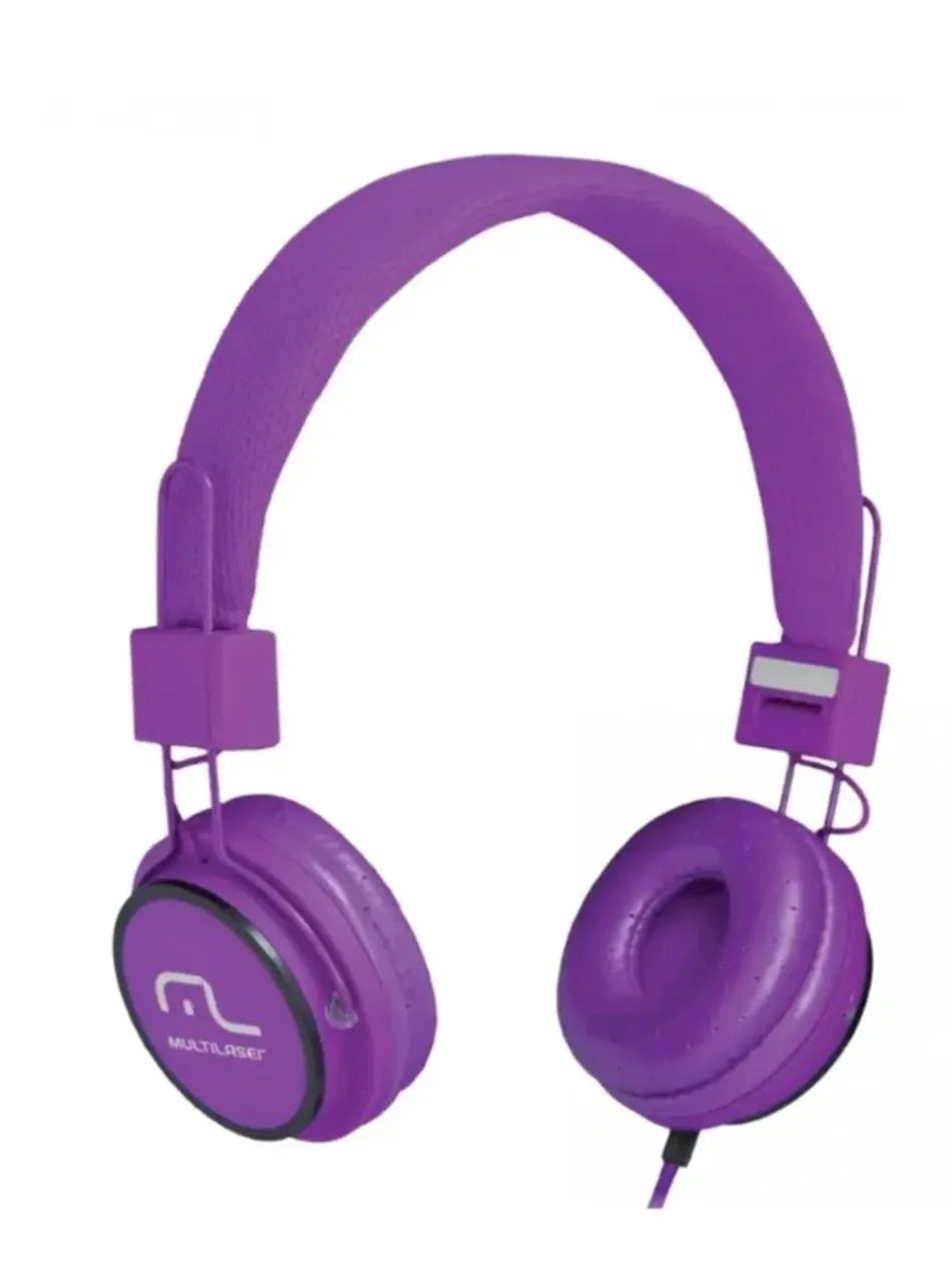 Headphone Multilaser Fun C/microfone Roxo - Ph090