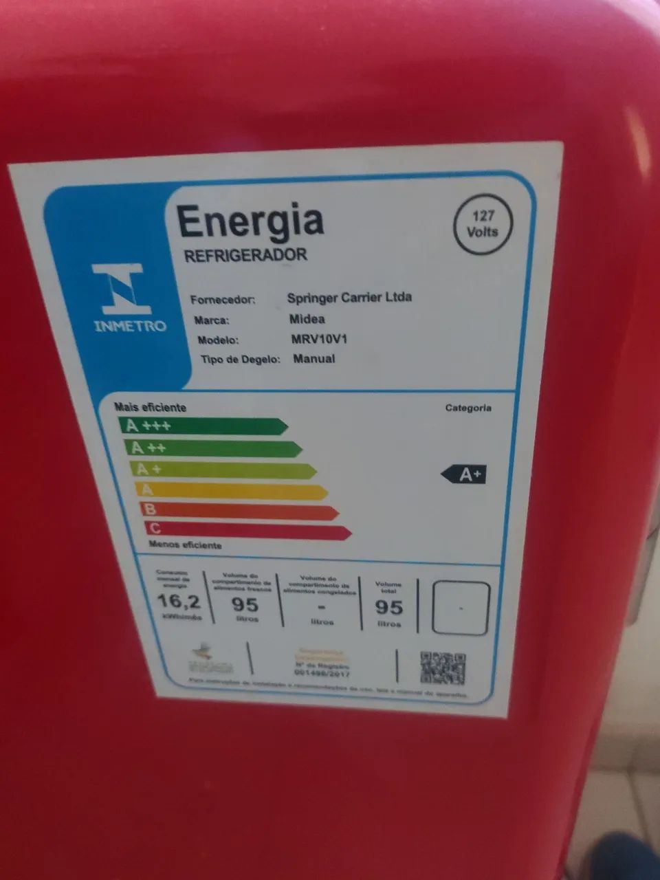 FEIGOBAR MIDEA RETRÔ PERFEITO ESTADO - Foto 3