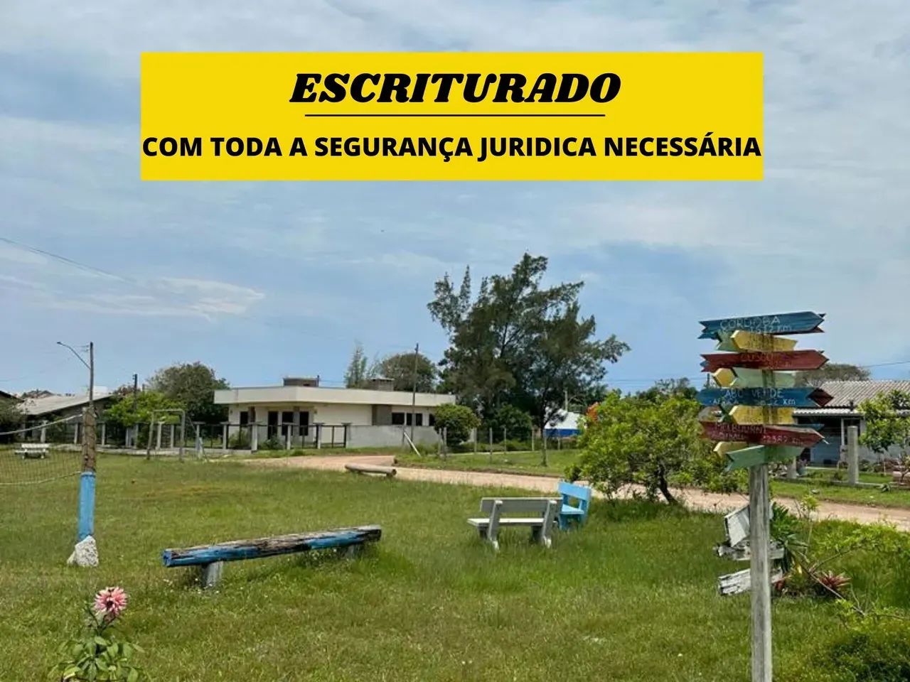 Terreno Beira Mar  Praia Real Escriturado parcelado - Foto 2
