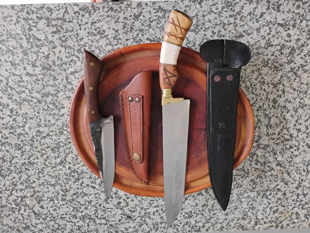 Facas artesanais 