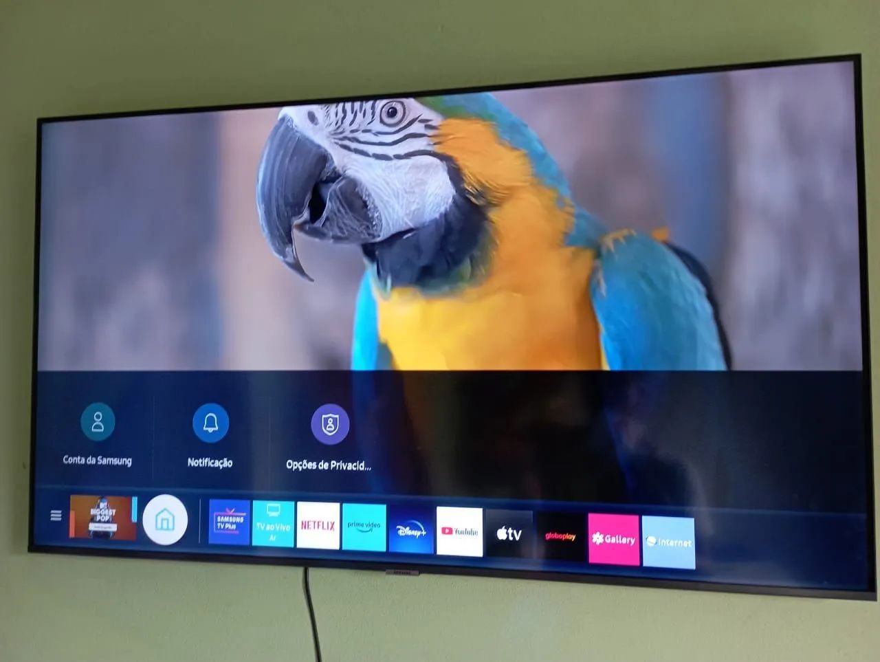 SMART TV 50 SAMSUNG CRISTAL 4K C/ ALEXA e XBOX