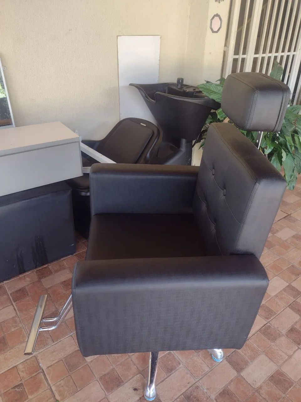 Cadeira barbearia  - Foto 2