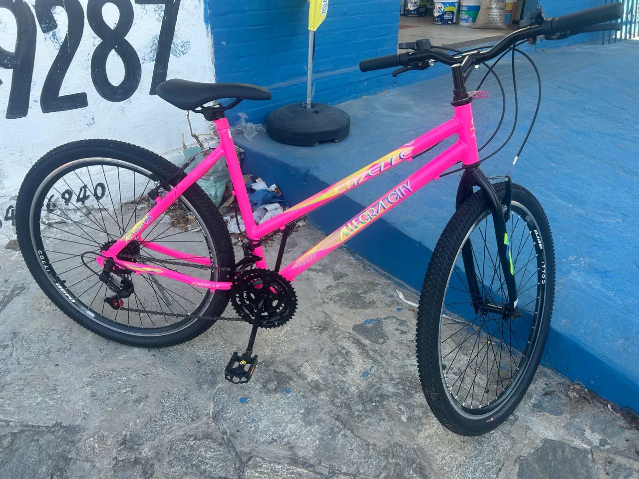 Bicicleta aro 26 feminina nova - Foto 5