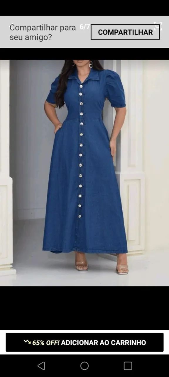 Vestido longo Gean  - Foto 3