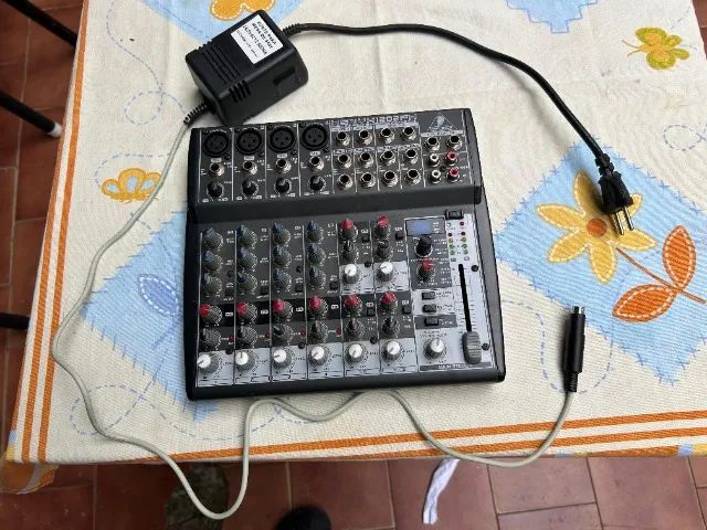 Mesa De Som Behringer Xenyx 1202fx 100% Funcionamento