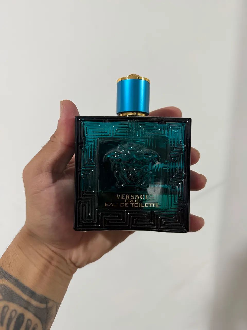 Perfume Versace Eros Eau De Toilette Original Masculino