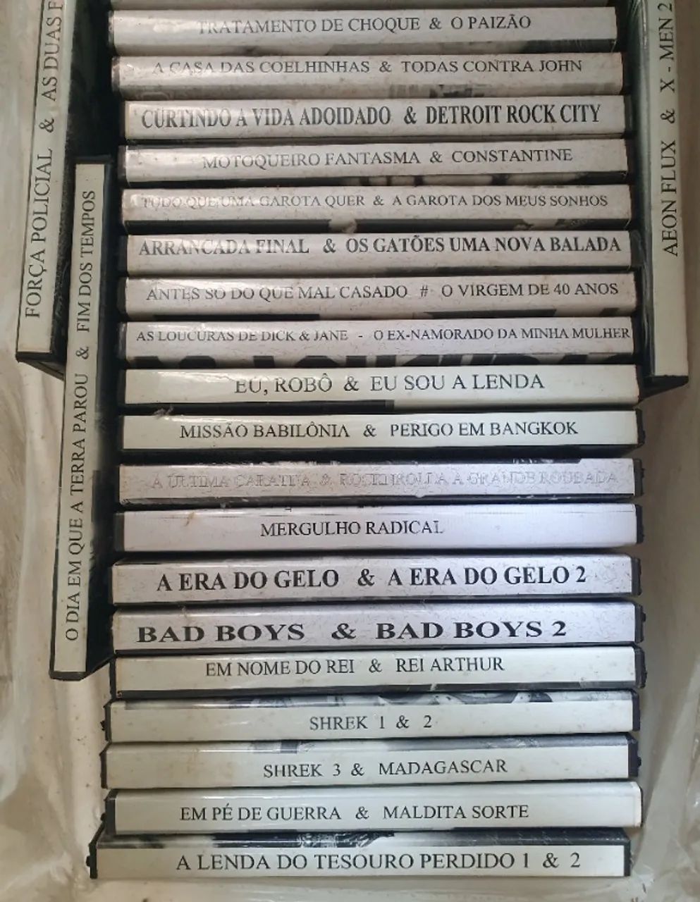 DVD's à venda