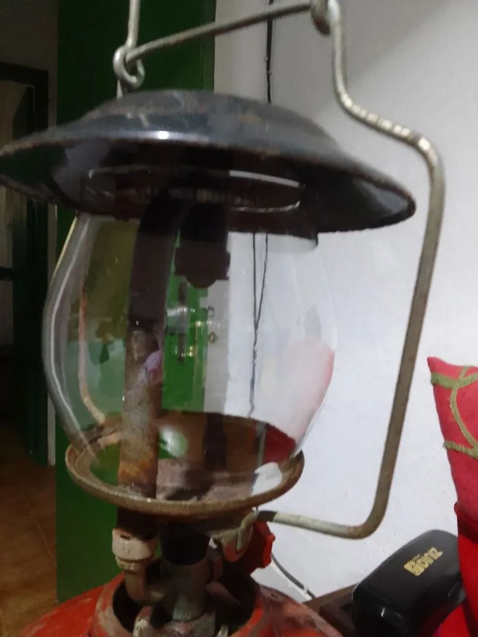 351_ Lampião a gás.  - Foto 4