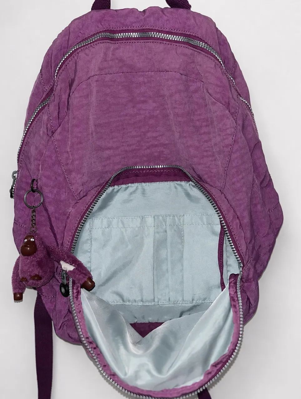 Mochila Kipling Roxa G - Foto 3
