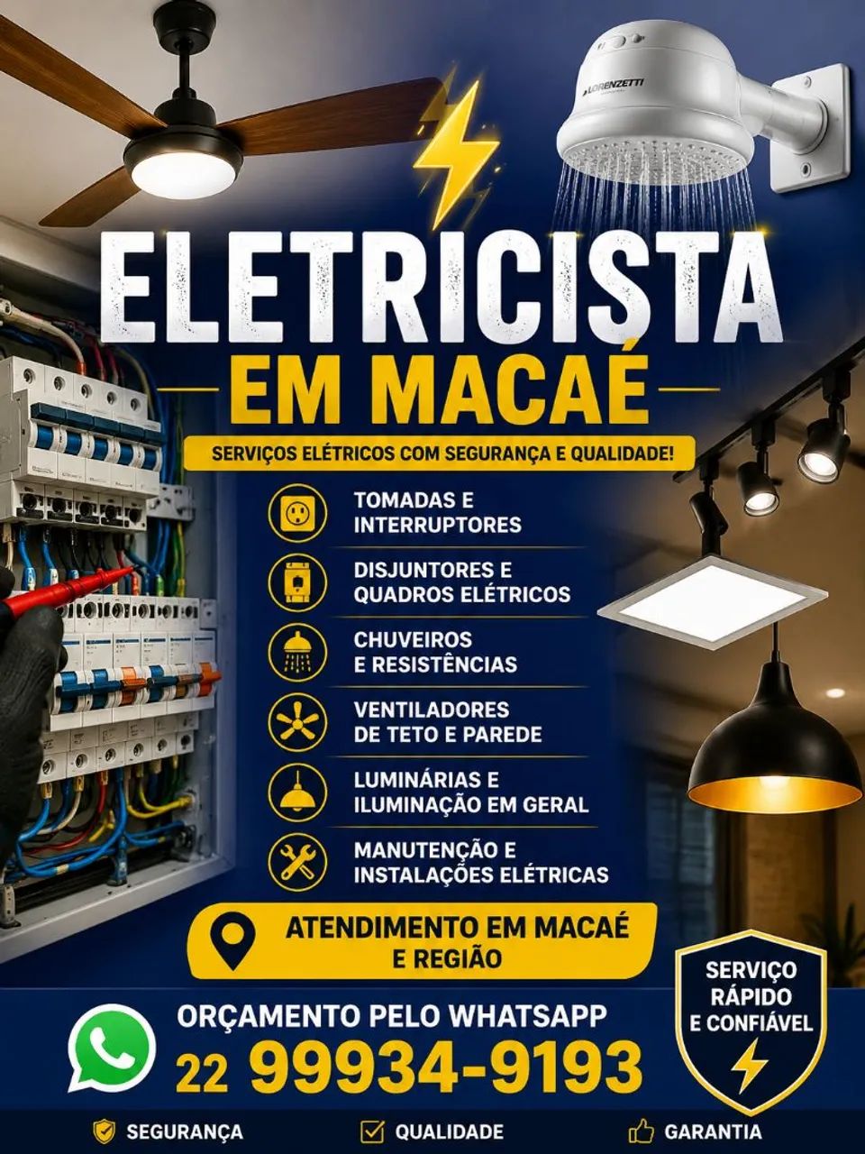 Eletricista Macaé 