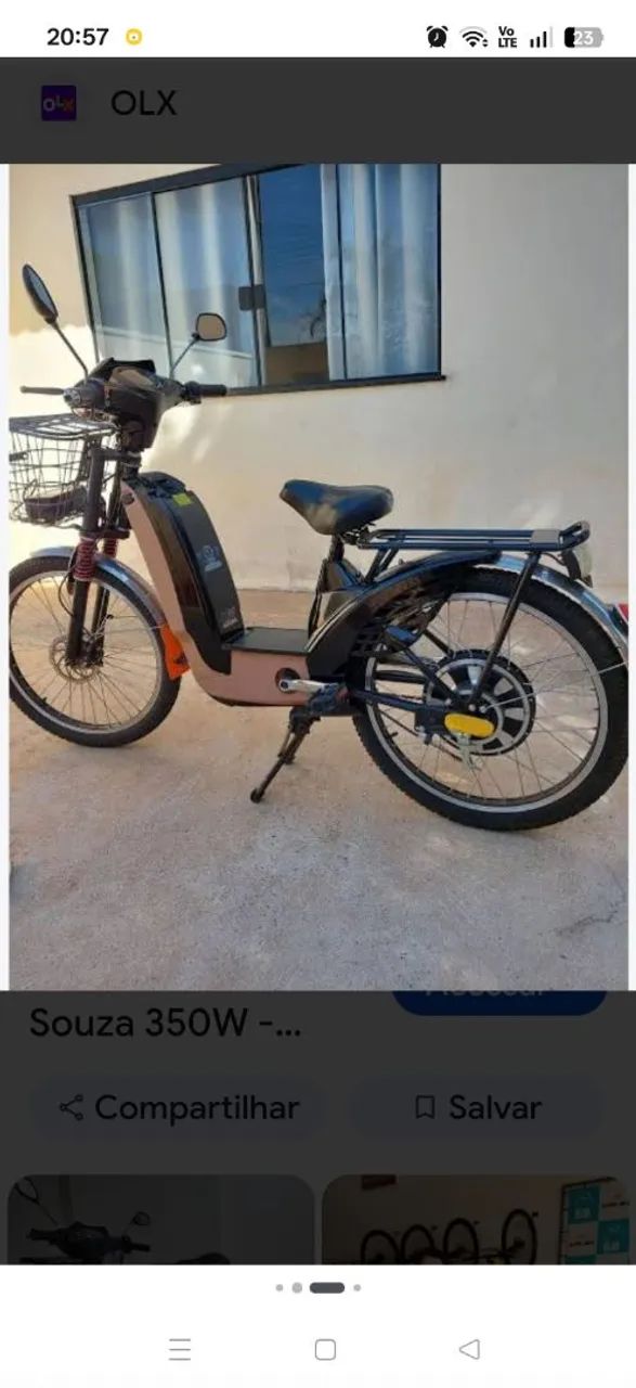 Bicicleta elétrica Souza 