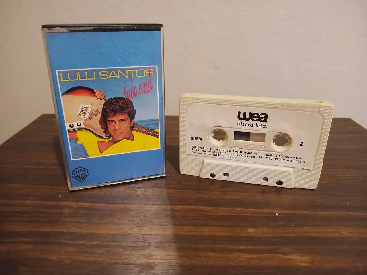 Fitas k7 originais anos 80
