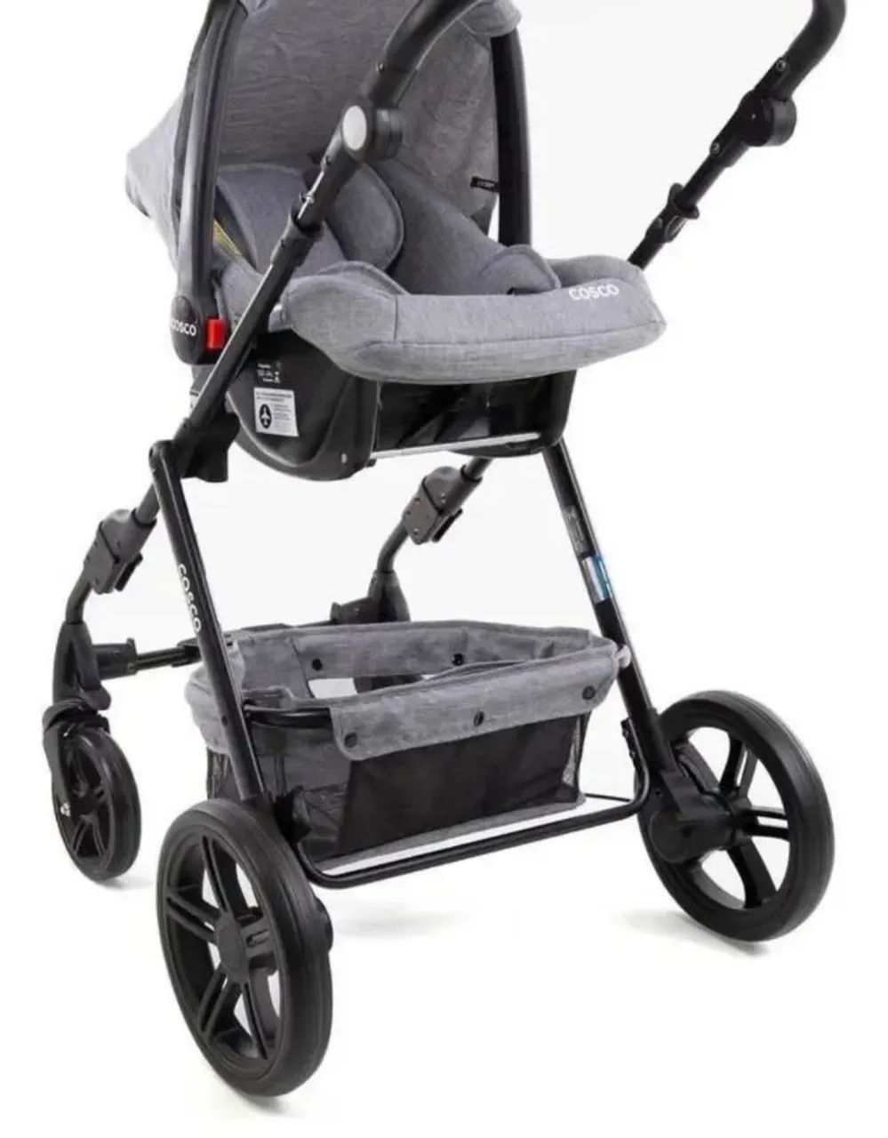 Kit carrinho e bebê conforto 800$  - Foto 4
