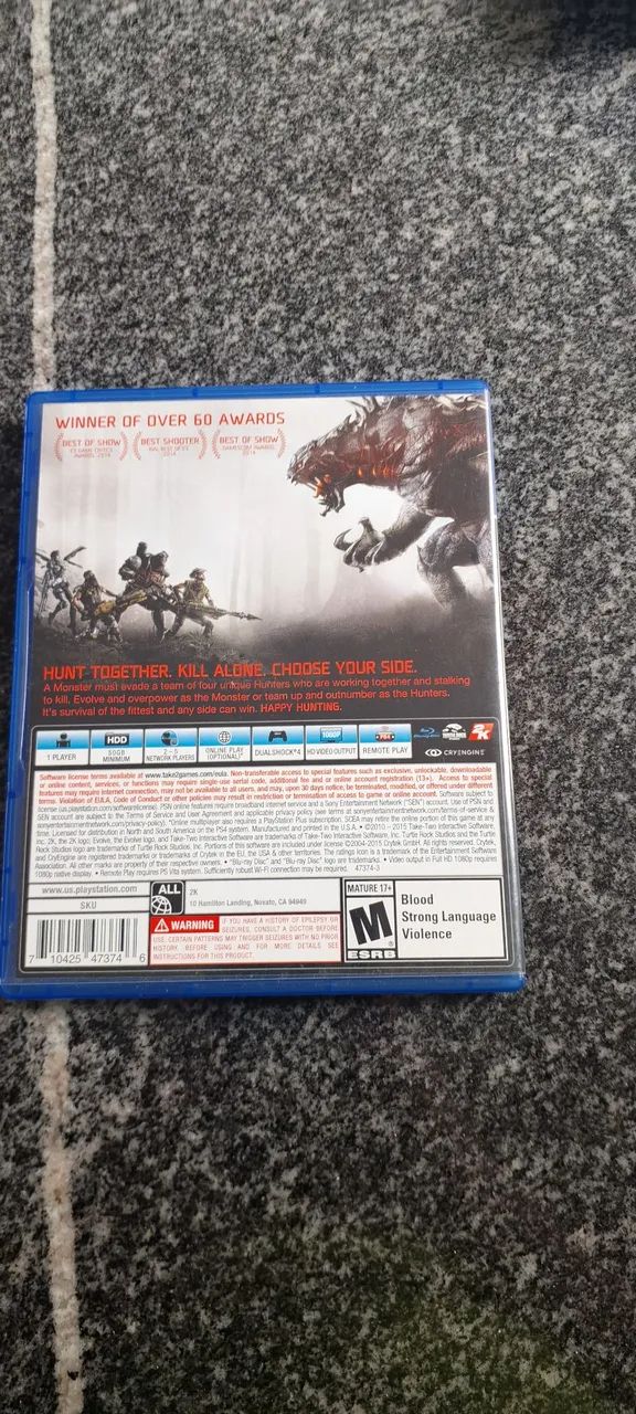 Jogo PS4 Evolve  - Foto 3
