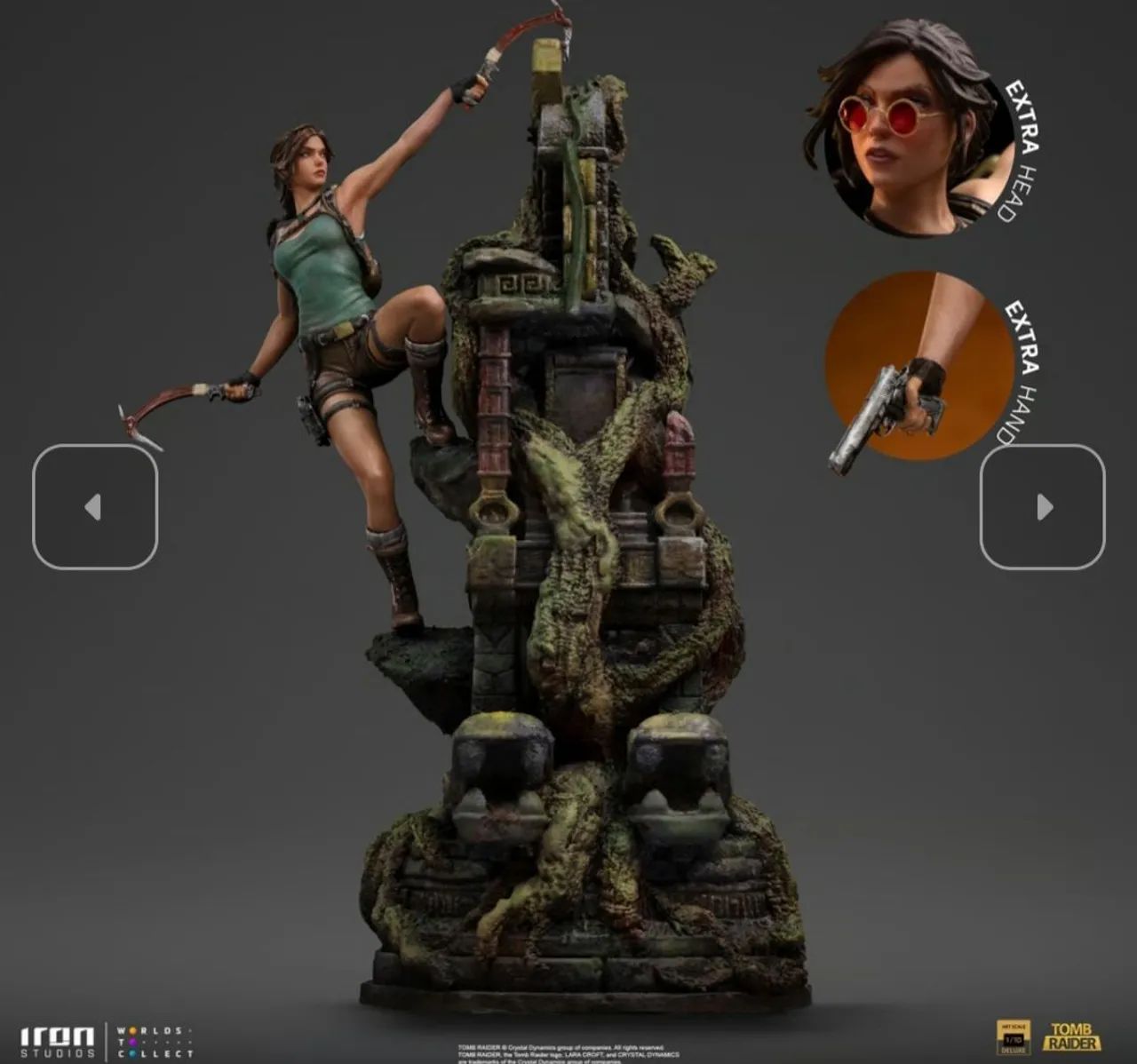 Lara Croft Deluxe Iron Studios Tomb Raider - Foto 3