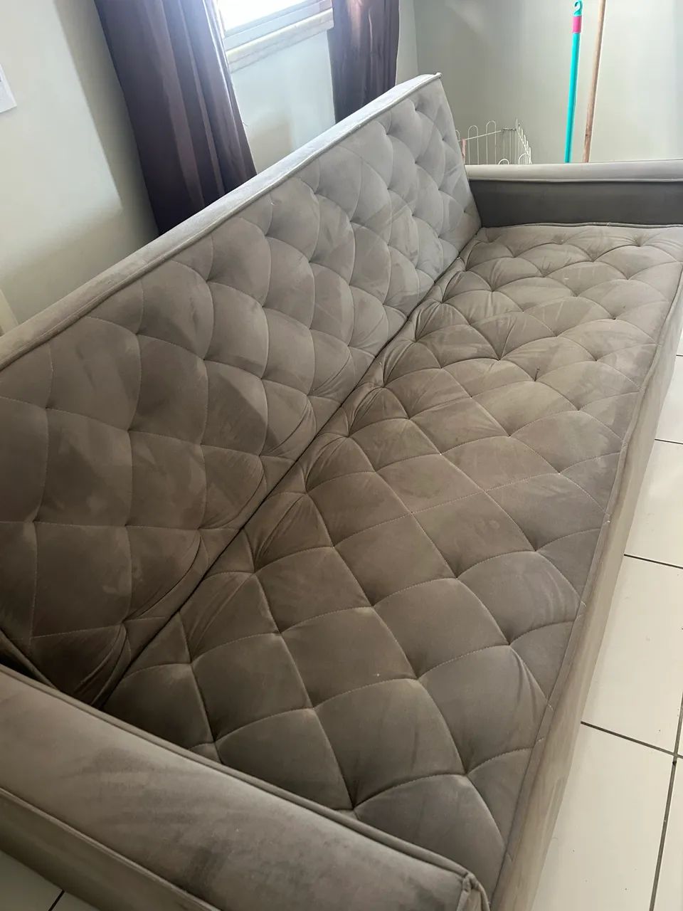 Sofá cama suede  - Foto 4