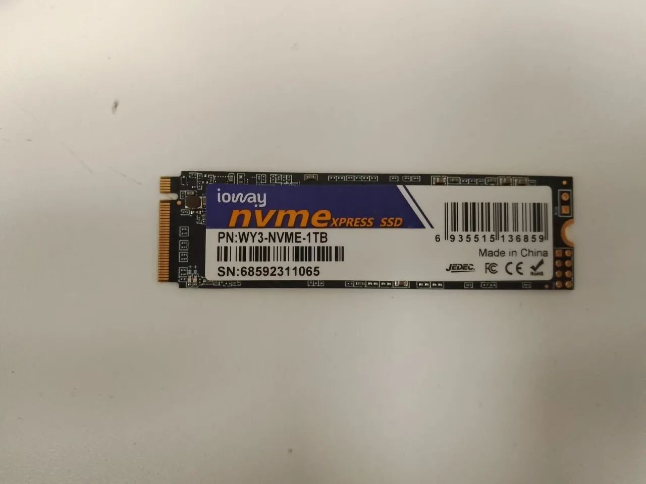 SSD NVMe 1TB432209086487603200