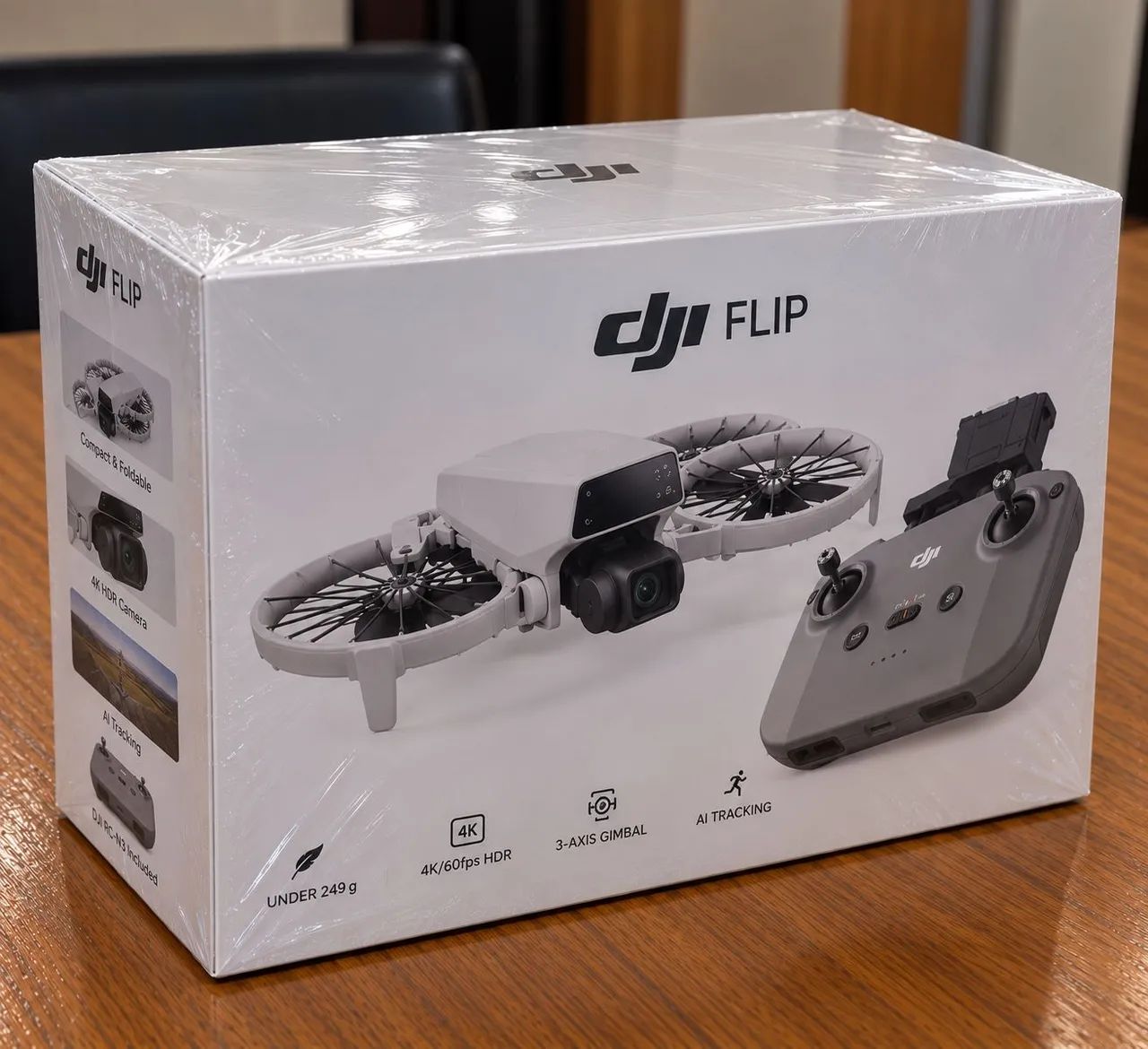Drone DJI Flip 4K, NOVO lacrado