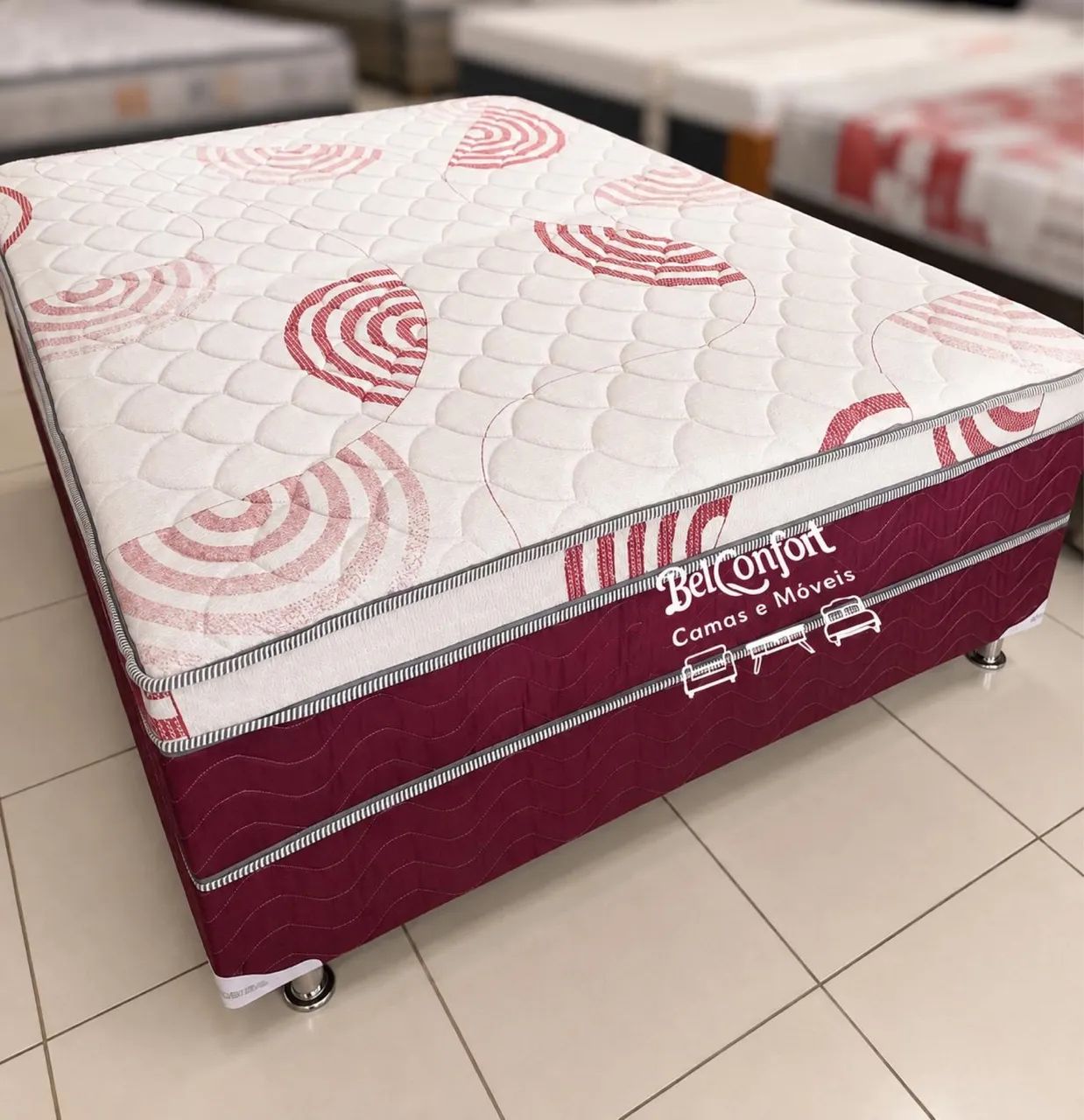 Cama casal de molas entrega grátis 