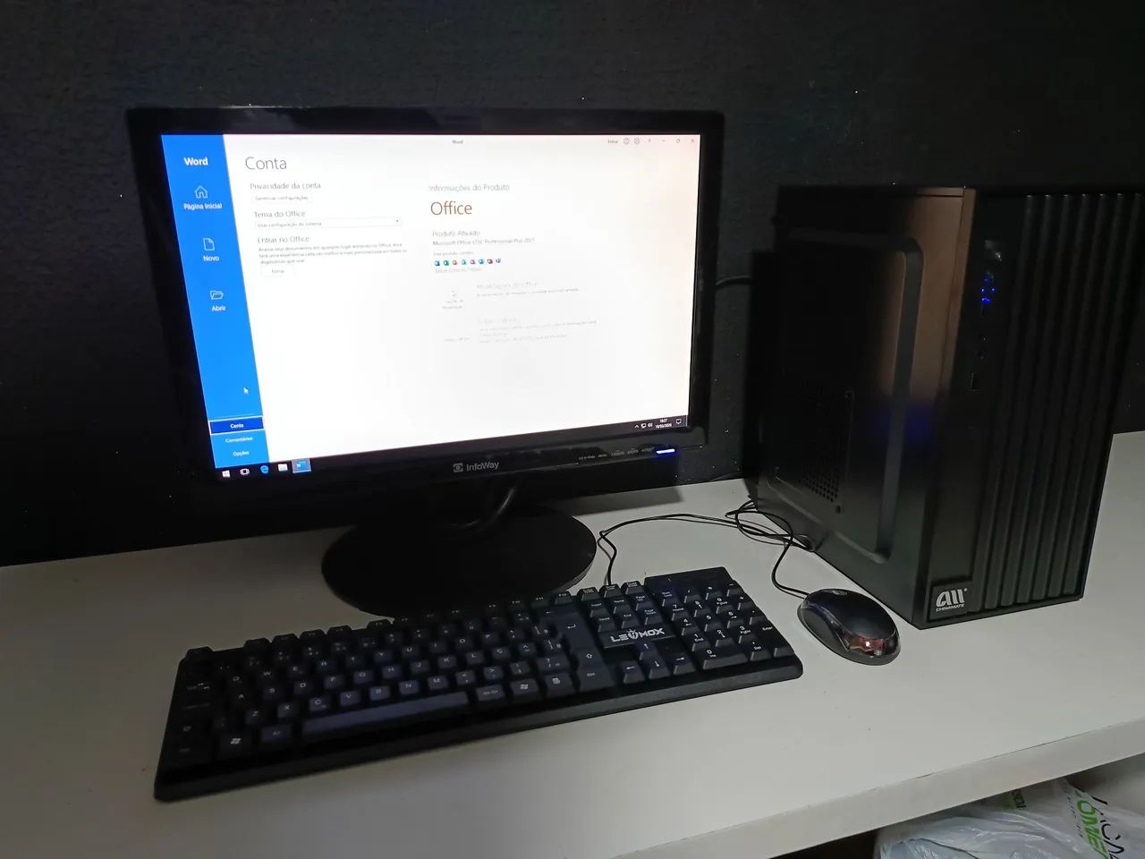 Computador completo i5 office com garantia403064541393070083