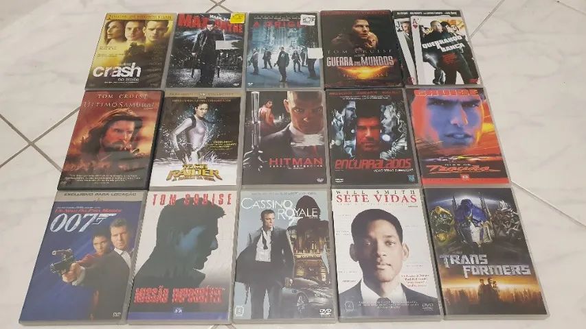Lote 55 DVDs originais