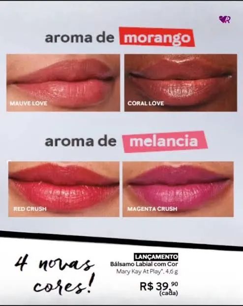Blush/batom em bastão multifuncional - Balsamo para lábios  - Foto 2