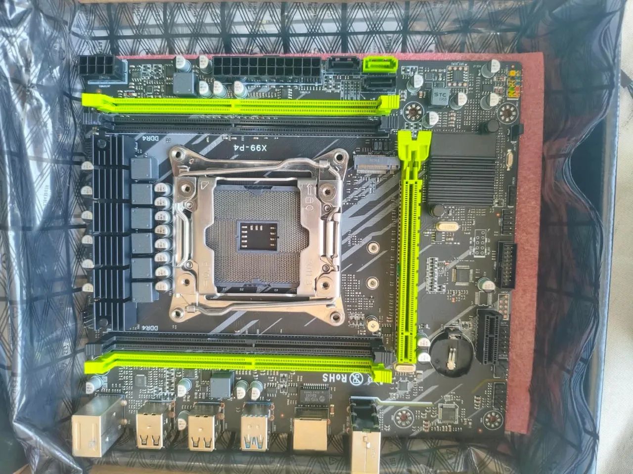 2 PLACAS MÃE X99 NO ESTADO