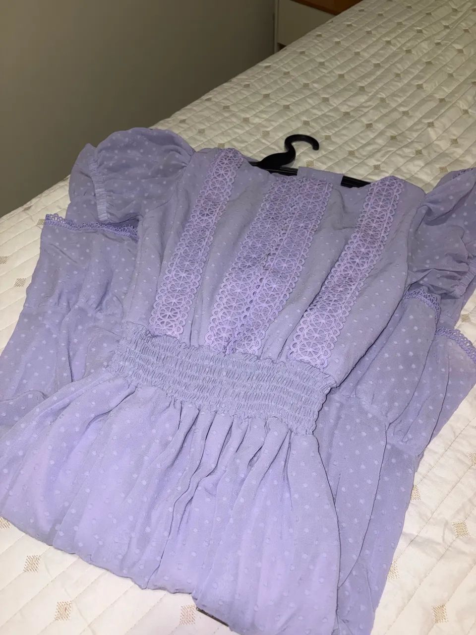 Vestido lilás em chiffon  - Foto 2