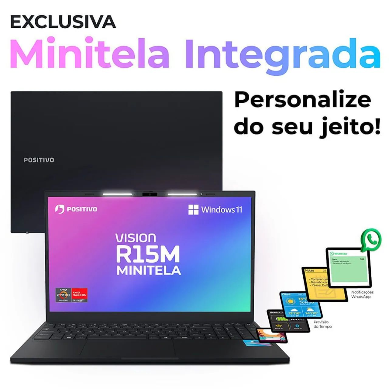 Notebook Positivo Vision R15M - Foto 2