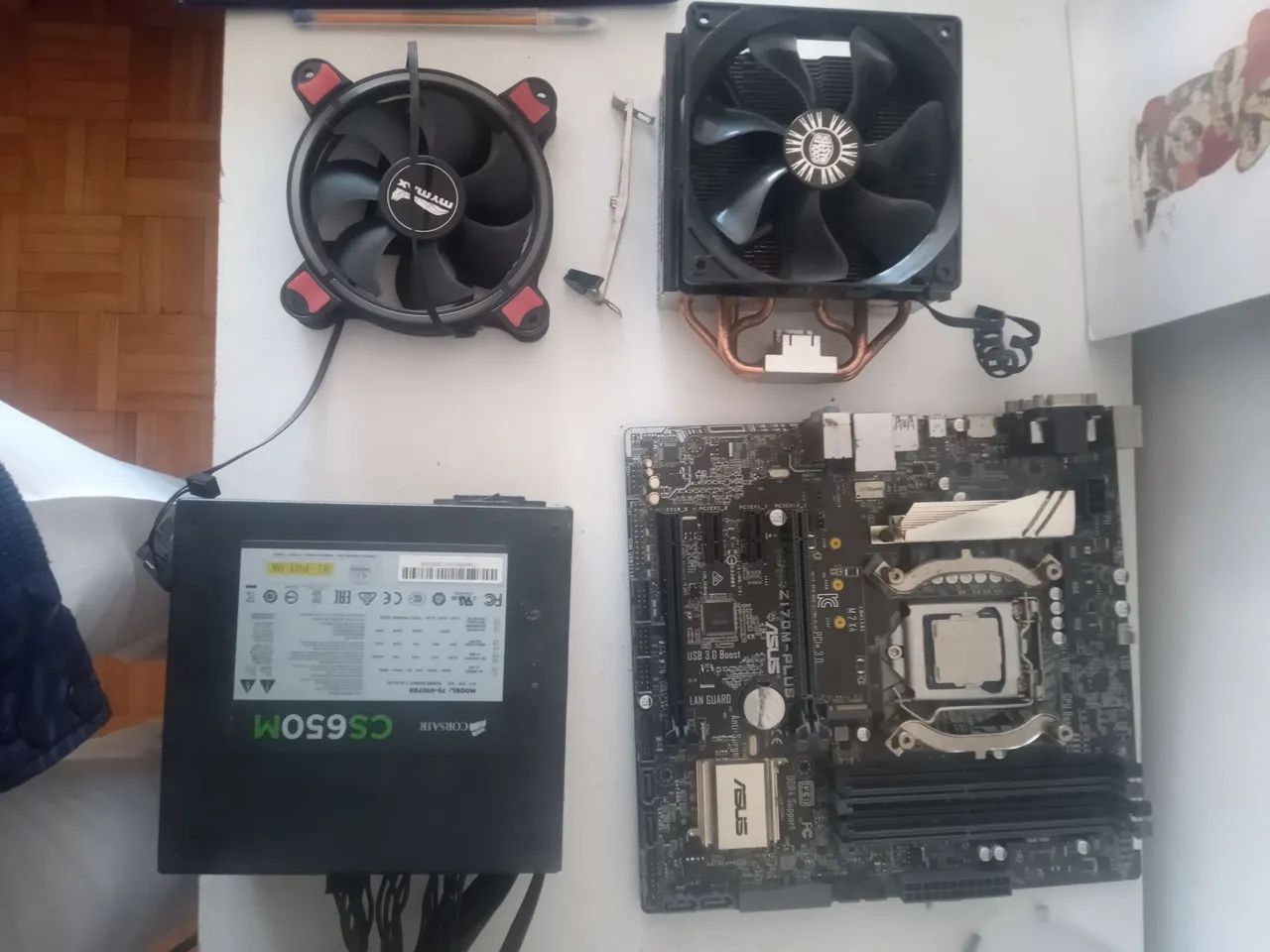 Fonte 650 80p Corsair 