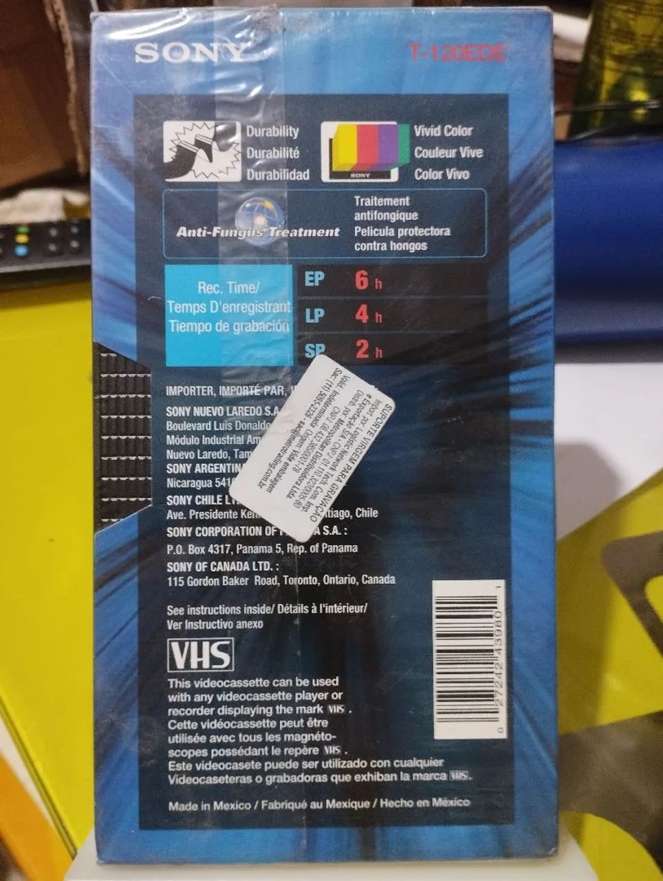 Fita VHS Sony nova lacrada  - Foto 2