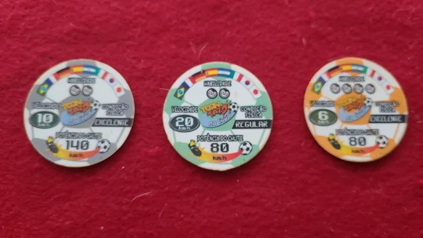 Lote com 3 Tazos Toon Tazo na Copa Elma Chips - Foto 2