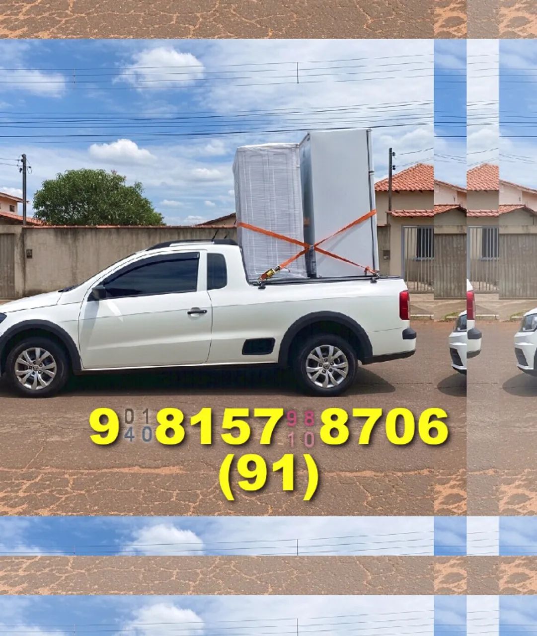 Frete rápido e seguro com André | Transporte de cargas | Preço justo!