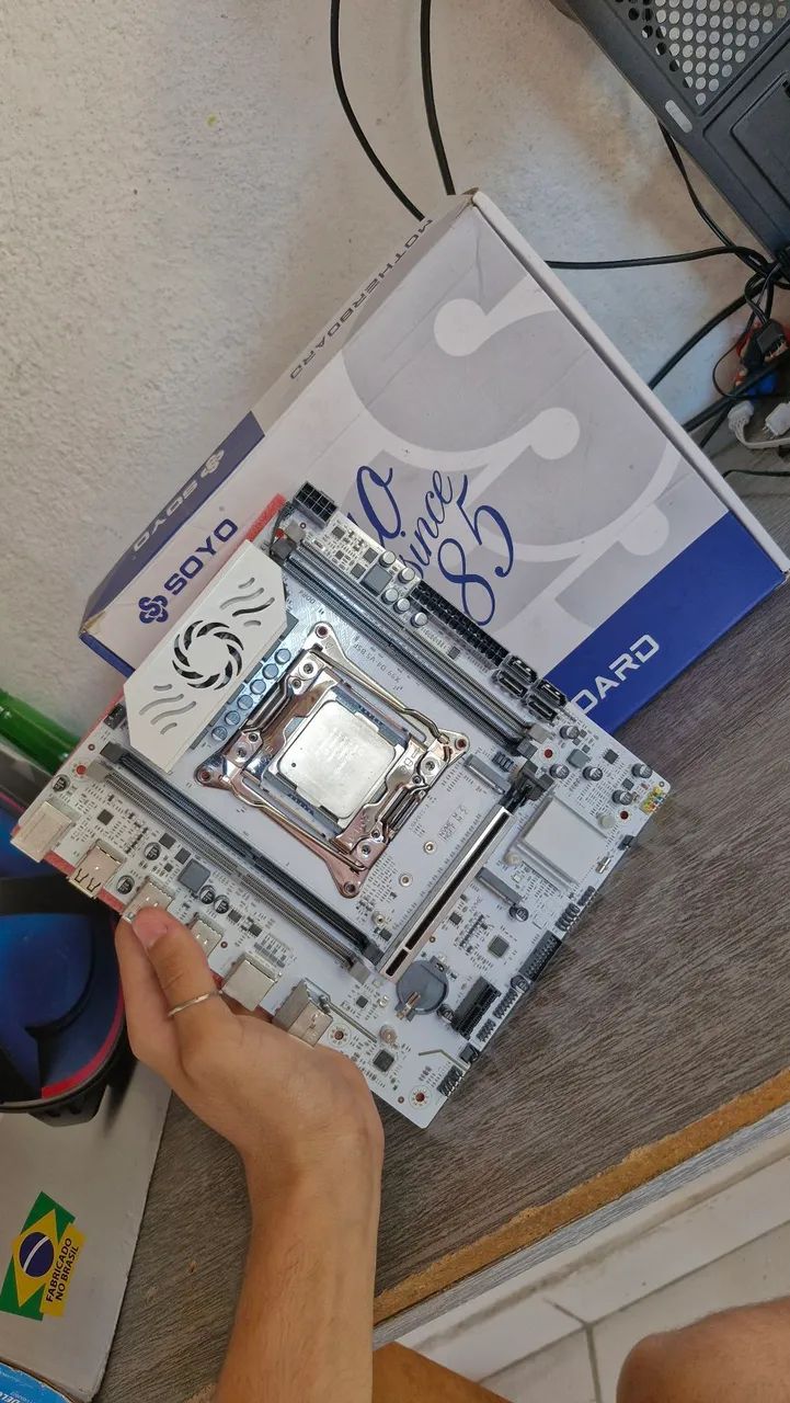 Kit Placa mãe X99 D4 V5 BSF